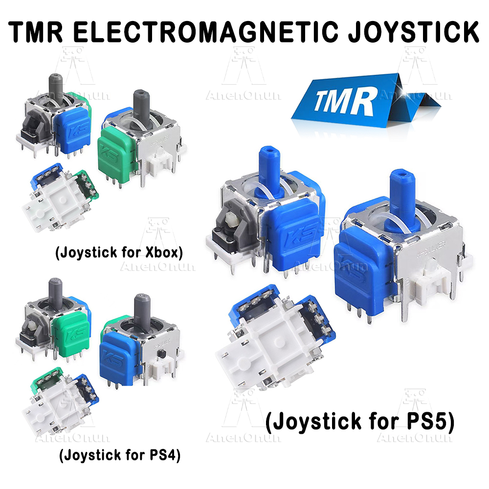 Gaming Accessories Kit - TMR Elektromanyetik Joystick PS5/PS4/Xbox Denetleyici Gamepad
