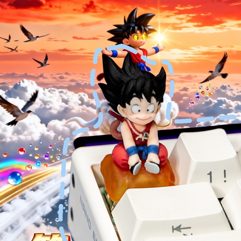 Gaming Accessories In Japan - Anime Dragon Ball Goku Reçine Sanatı