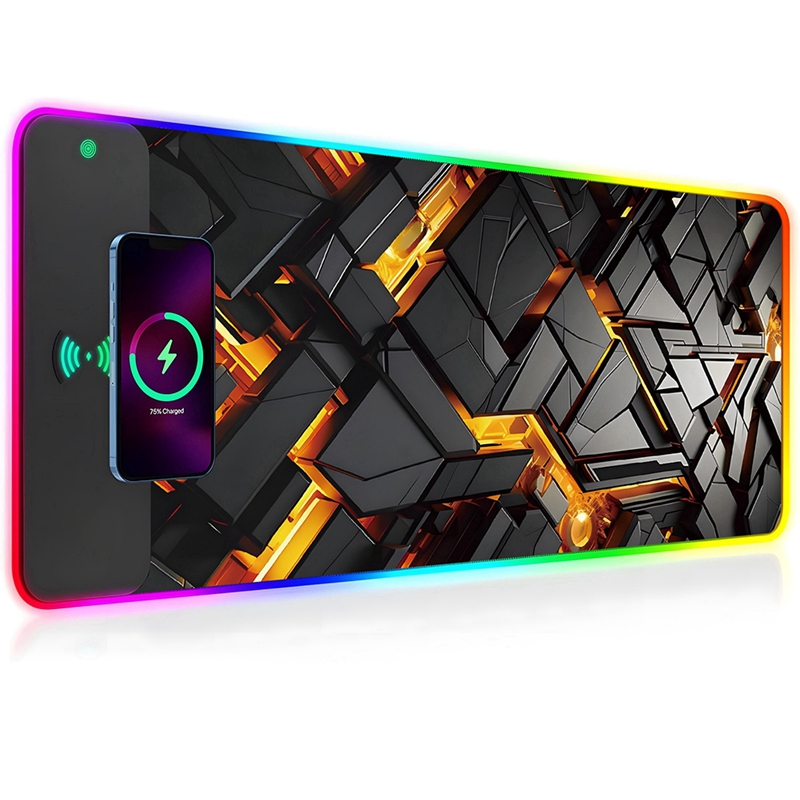Gaming Accessories Sale - Süper İndirim RGB Kablosuz Şarjlı Mouse