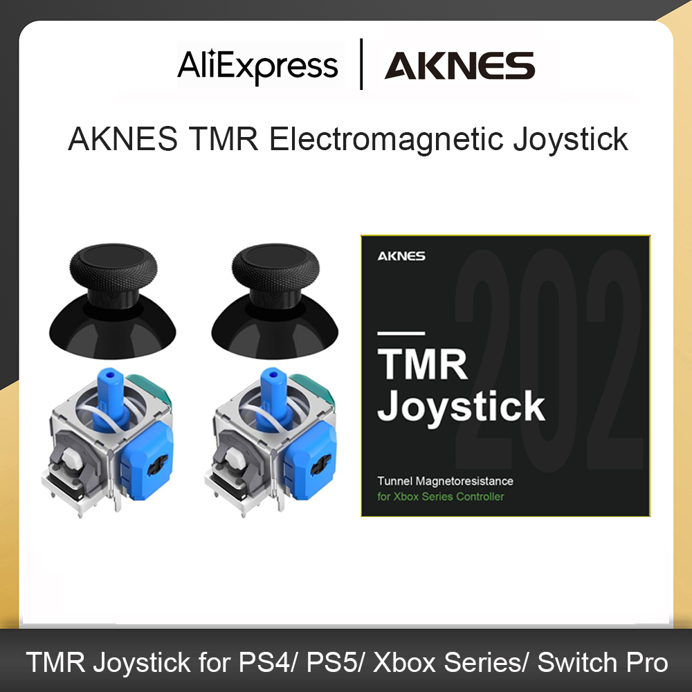Gaming Accessories Kit - AKNES×HALLPI TMR Elektromanyetik Hiçbir Drift Joystick