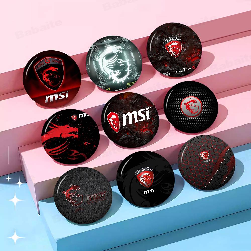 Gaming Accessories In Japan - Oyun Ejderhası-MSI Anime Düğme Rozeti El