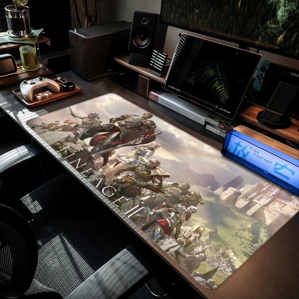 Gaming Accessories Table - Oyun L-Lineage 2 Mouse Pad XXL
