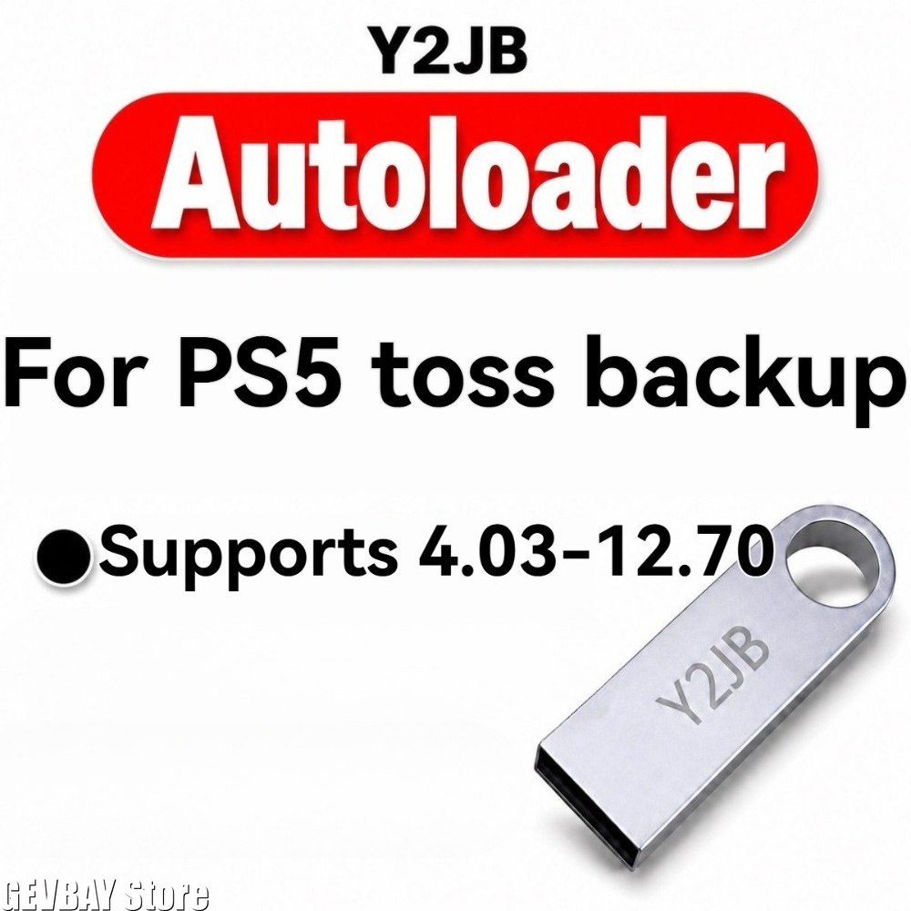 Gaming Accessories Kit - PS5 için yeni 4.03-12.70 Y2JB Tek