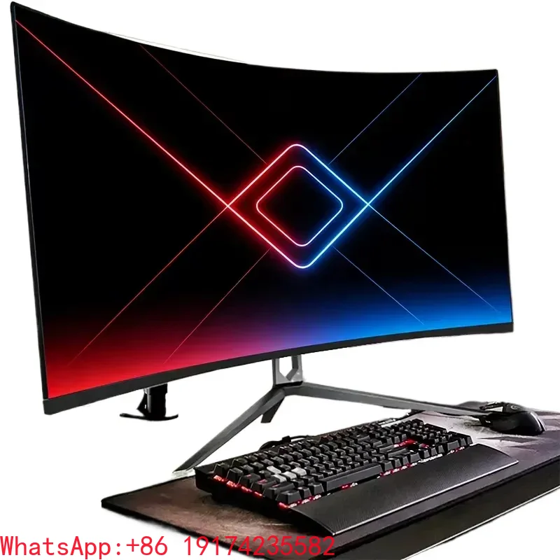 Monitor 144Hz 27Inch - Kavisli 2K Oyun Monitörü, 144Hz ve