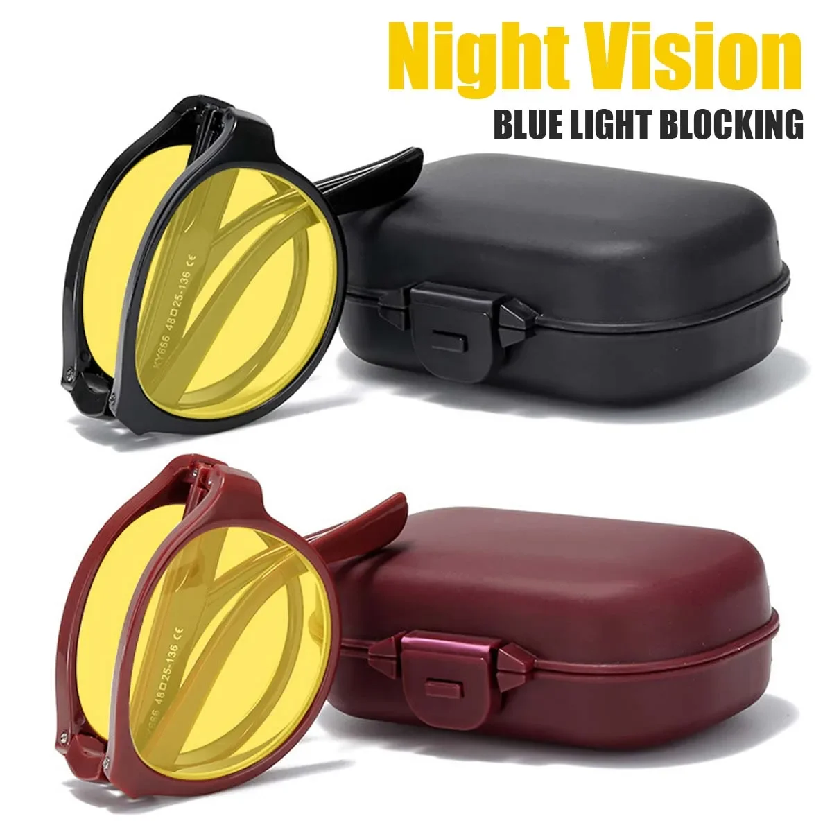 Katlanabilir Gece Görüş Gözlük - Gaming Glasses Tinted incelemesi ve fiyatı