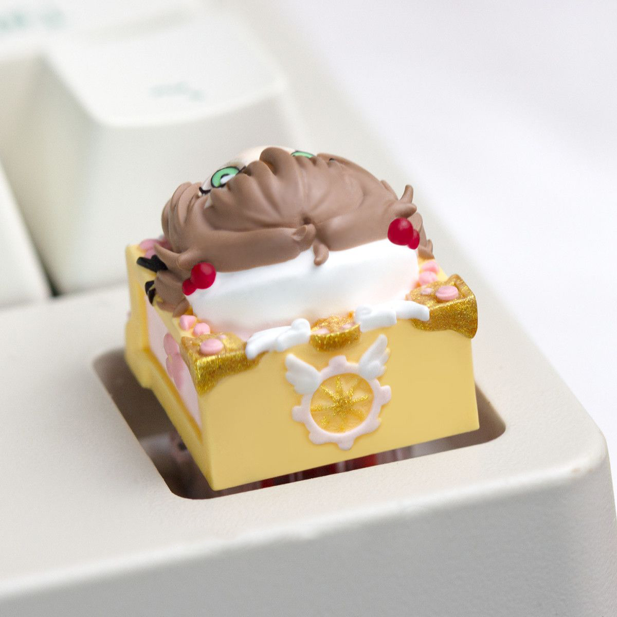Anime Sakura Keycaps El yapımı - Gaming Hand Accessories incelemesi ve fiyatı