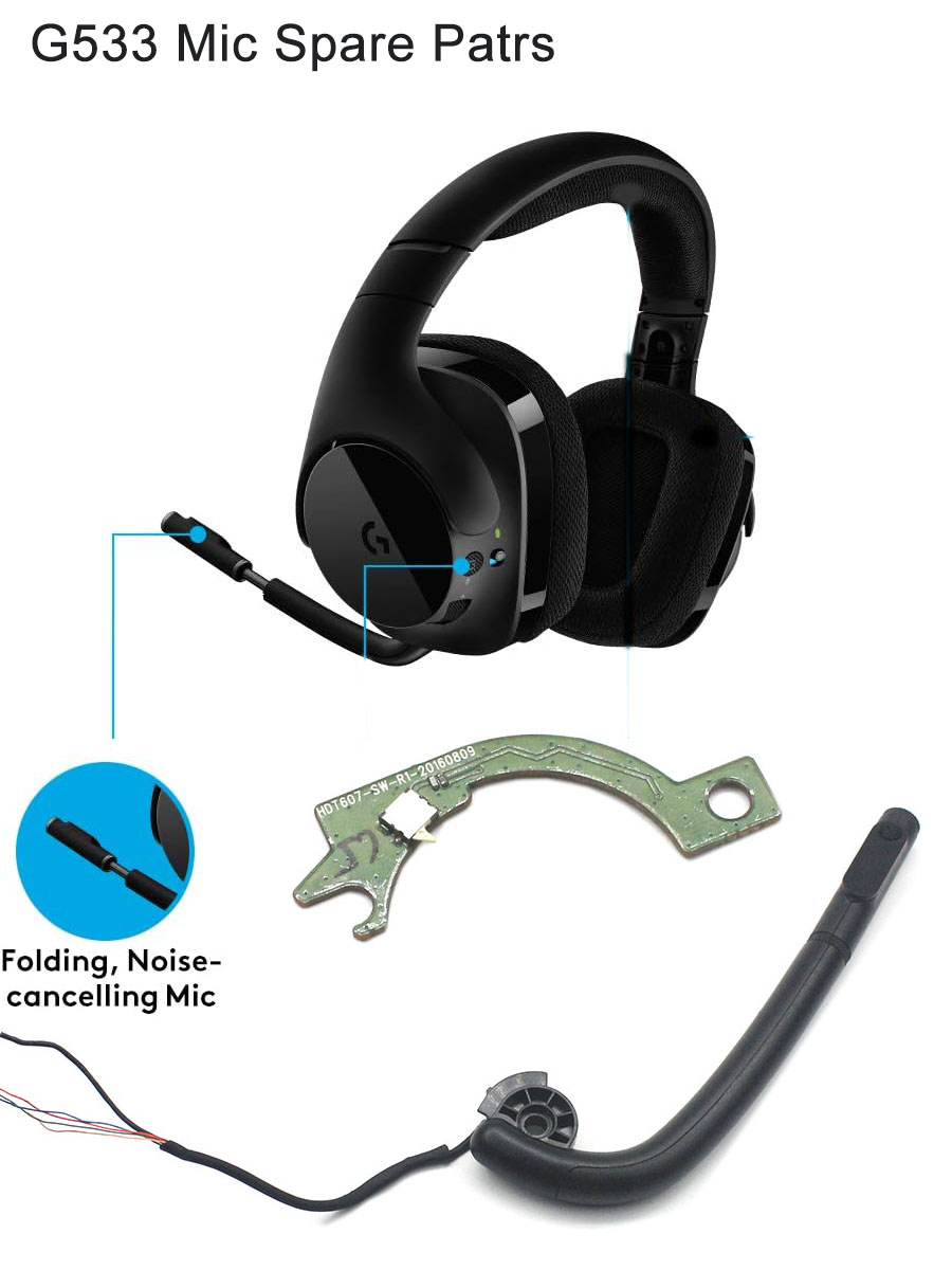 Logitech G533 Oyun Kulaklıklar - Gaming Accessories Sale incelemesi ve fiyatı