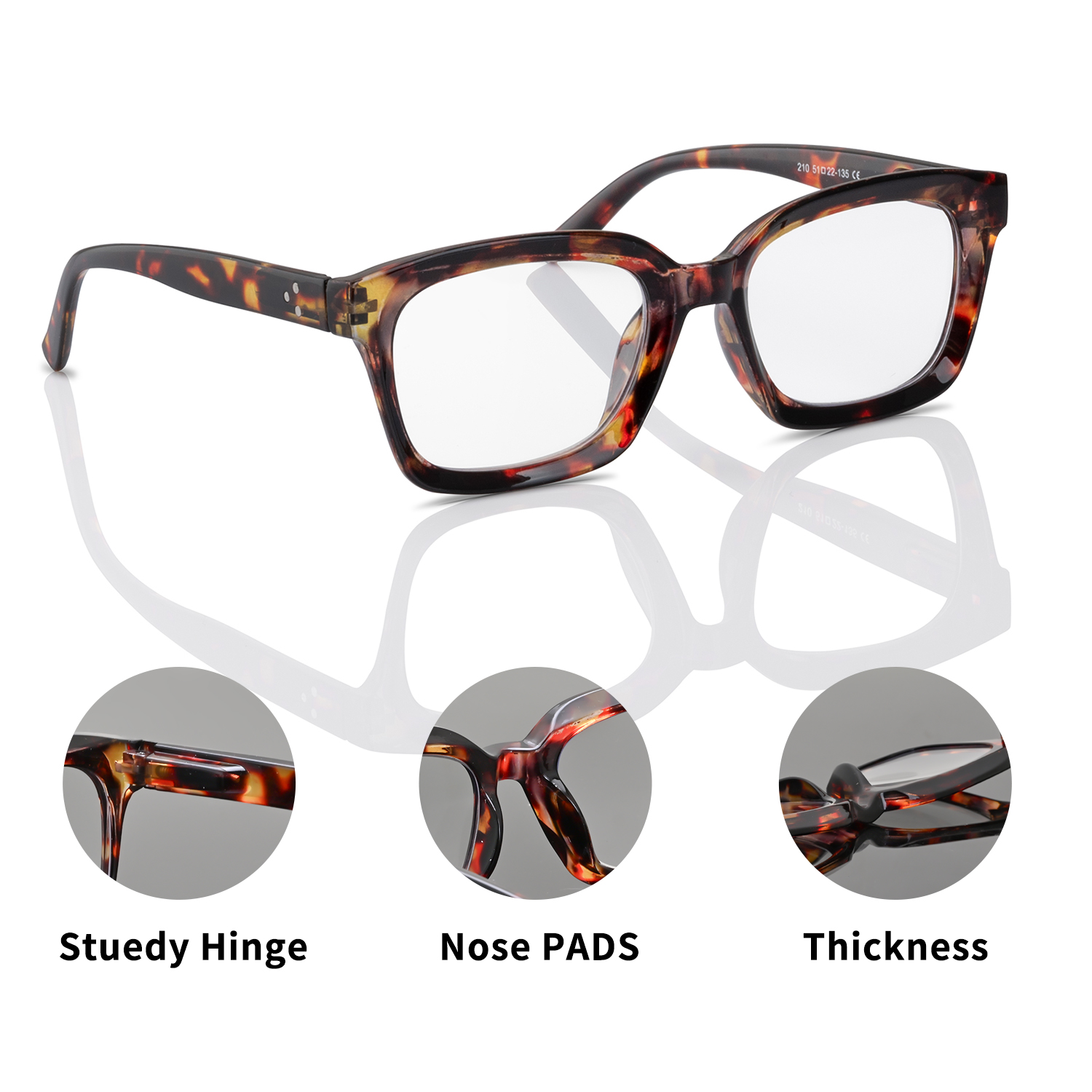 1 adet Retro Büyük Çerçeveli M - Gaming Glasses Tinted incelemesi ve fiyatı