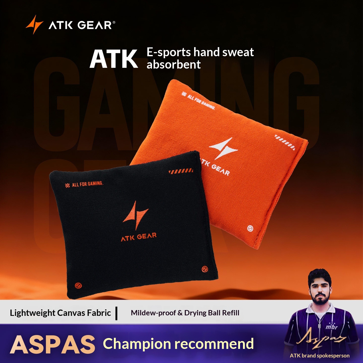ATK Esports El Ter Emici Paket - Gaming Hand Accessories incelemesi ve fiyatı
