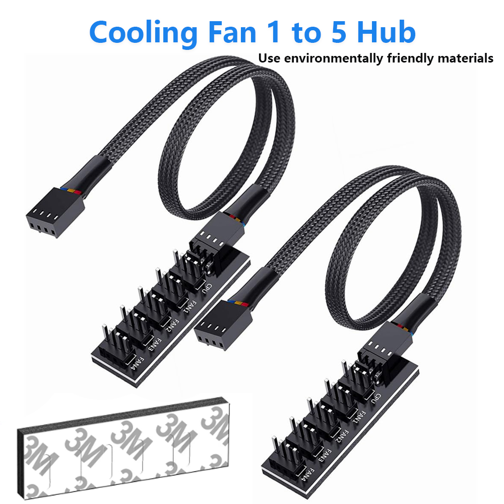 1'den 5'e PWM Fan Hub'ı PC CPU - Gaming Accessories White incelemesi ve fiyatı