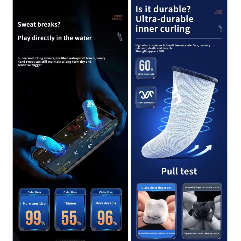 4 Adet Mobil Oyun Parmak Ucu E - Gaming Accessories Kit incelemesi ve fiyatı