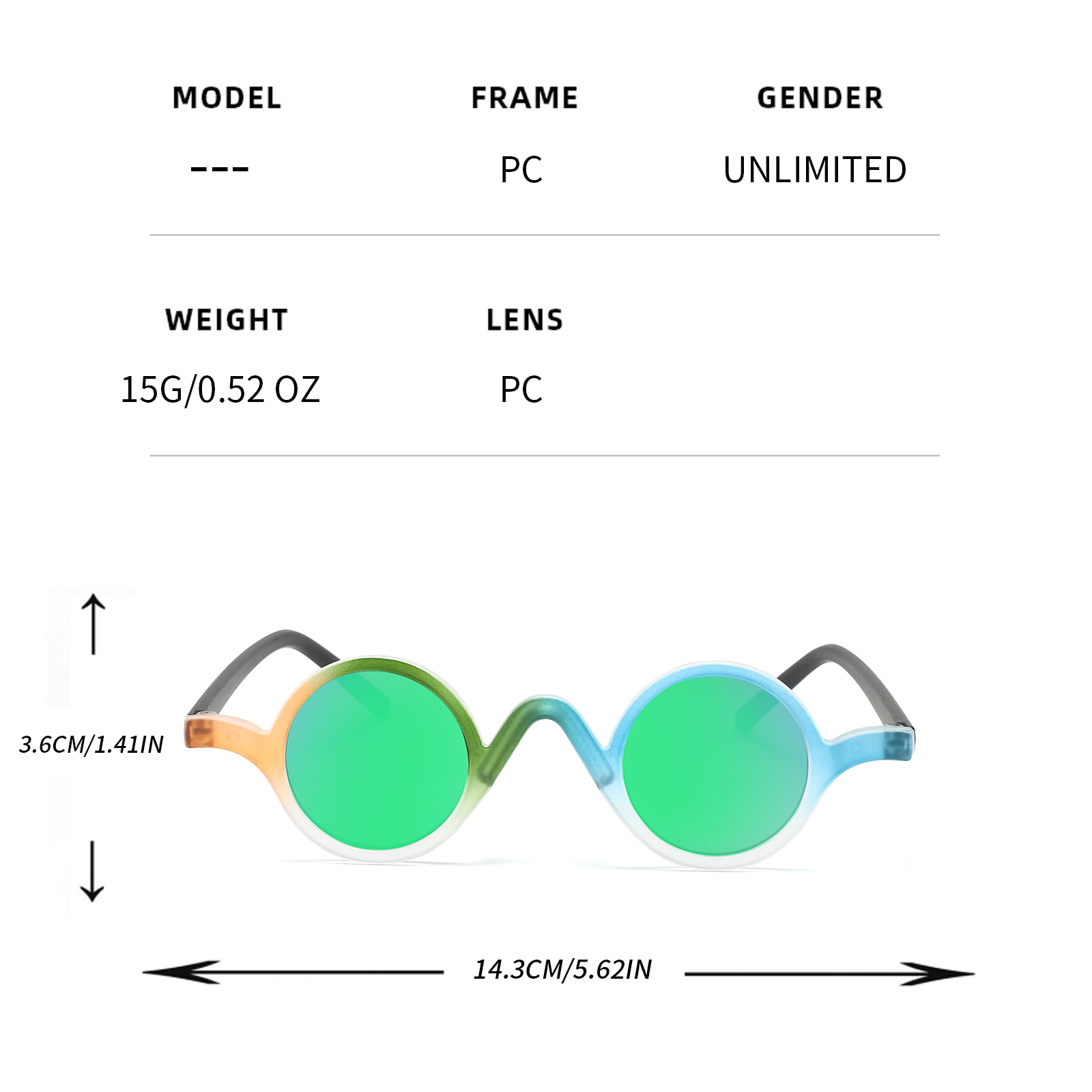 Şık Yuvarlak Çerçeve Mavi Işık - Gaming Glasses Tinted incelemesi ve fiyatı